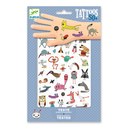 KLEINE TIER-TATTOOS