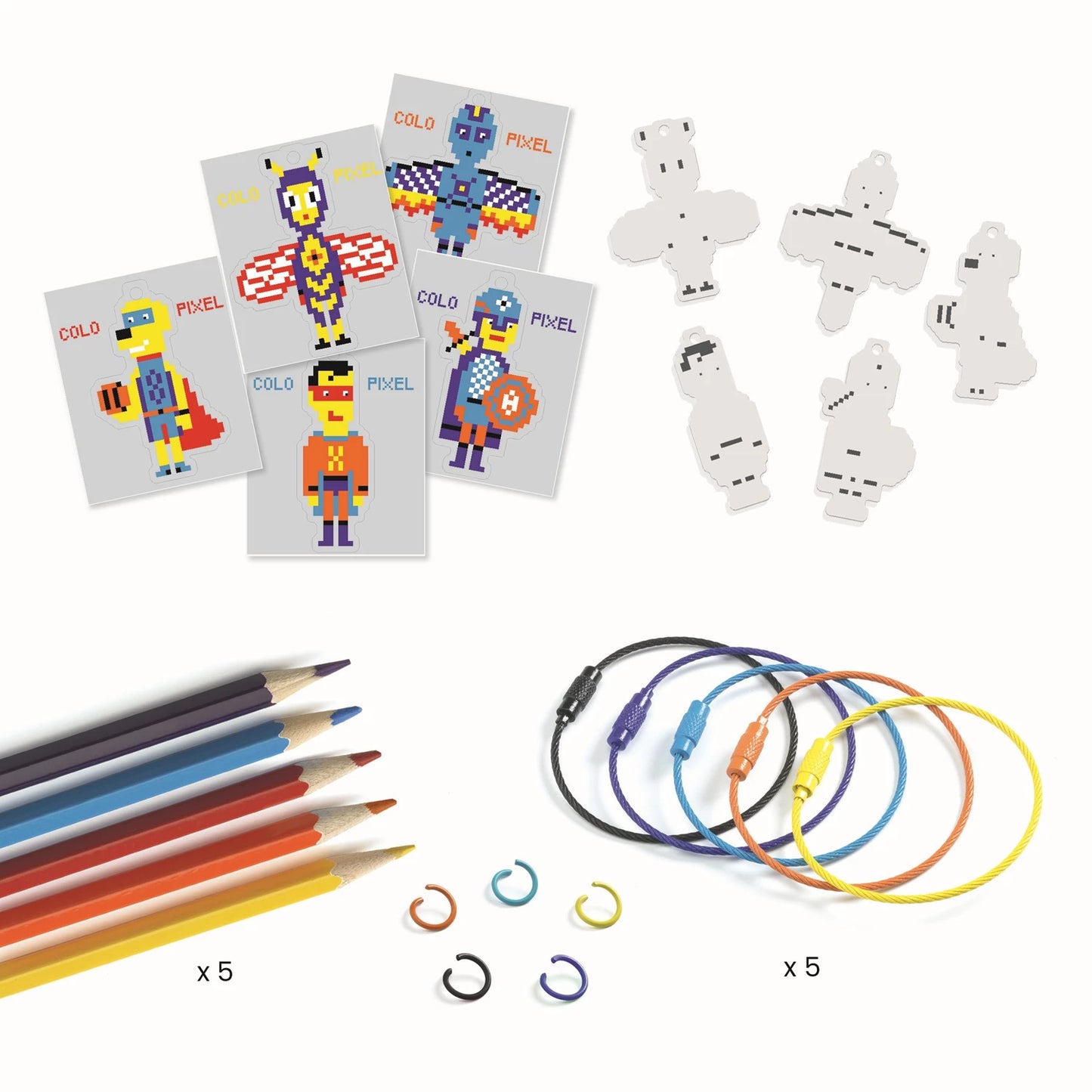 DIY - SCHLÜSSELANHÄNGER AUS SCHRUMPFENDEN PLASTIKFOLIEN