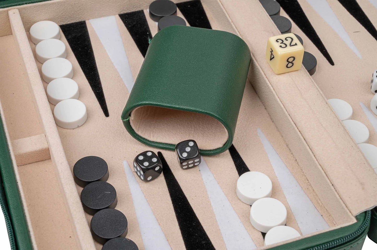 BACKGAMMON - THASSOS - VOYAGE, SIMILICUIR - MAGNÉTIQUE