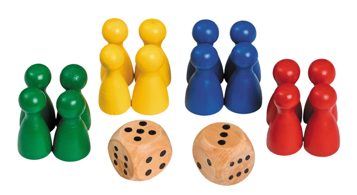 PEZZI DI GIOCO CON DADI