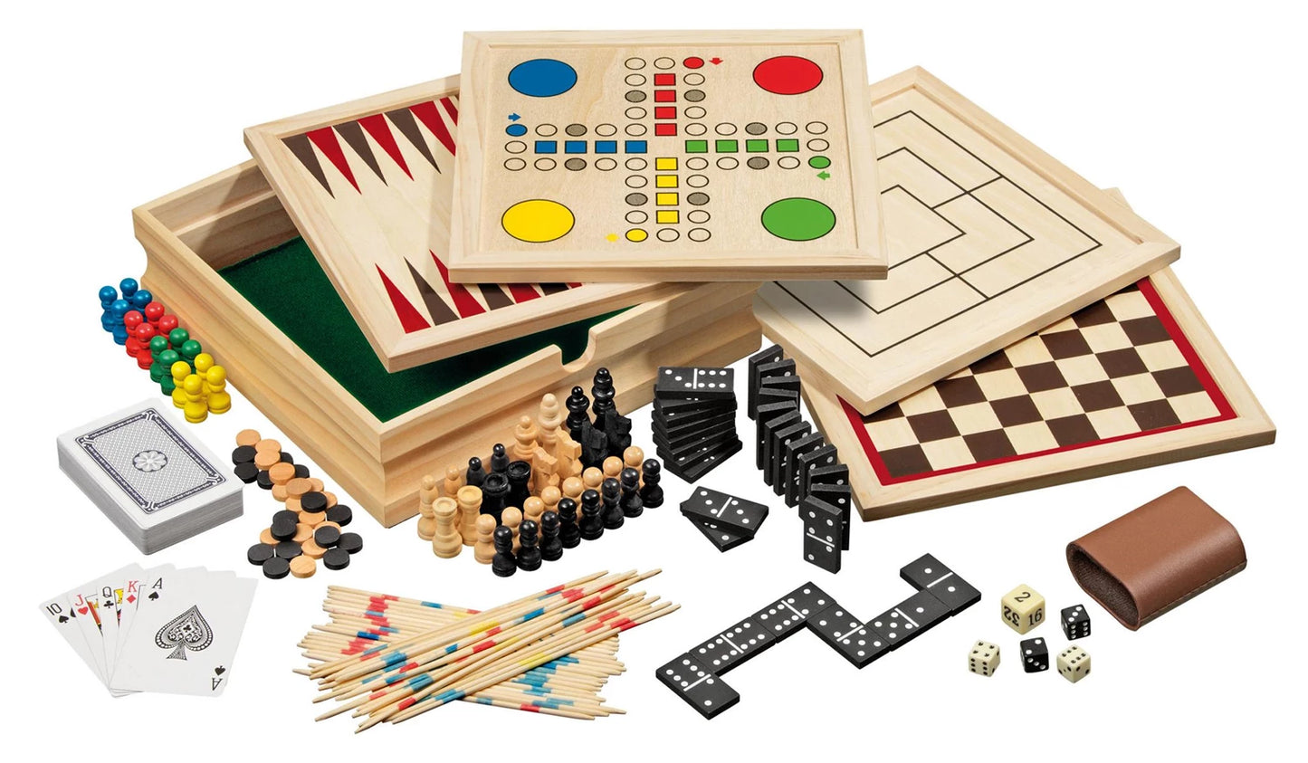 COLLECTION DE JEUX EN BOIS 10 - PETITE