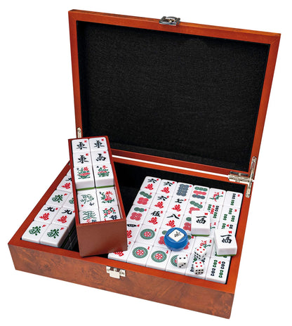 MAHJONG - SCATOLA DI DESIGN - CON CARATTERI ARABI