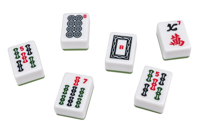 MAHJONG - SCATOLA DI DESIGN - CON CARATTERI ARABI