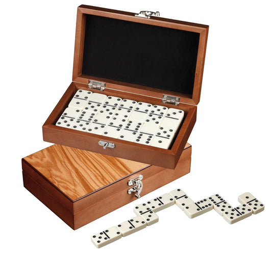 DOMINO - DOPPIO 6 - LEGNO D'ULIVO