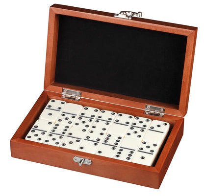 DOMINO - DOPPIO 6 - LEGNO D'ULIVO