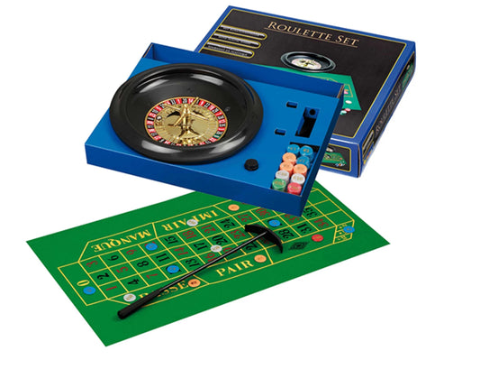 SET DA ROULETTE - CON PIATTO DI PLASTICA