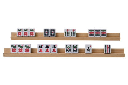 PORTE-PIÈCES EN BOIS - LOT DE 4 - 38 CM