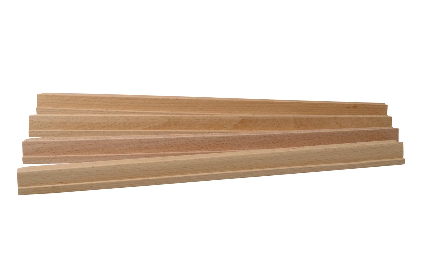 PORTE-PIÈCES EN BOIS - LOT DE 4 - 38 CM