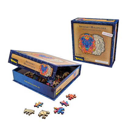 HOLZPUZZLE 2-IN-1 LÖWE 177 TEILE