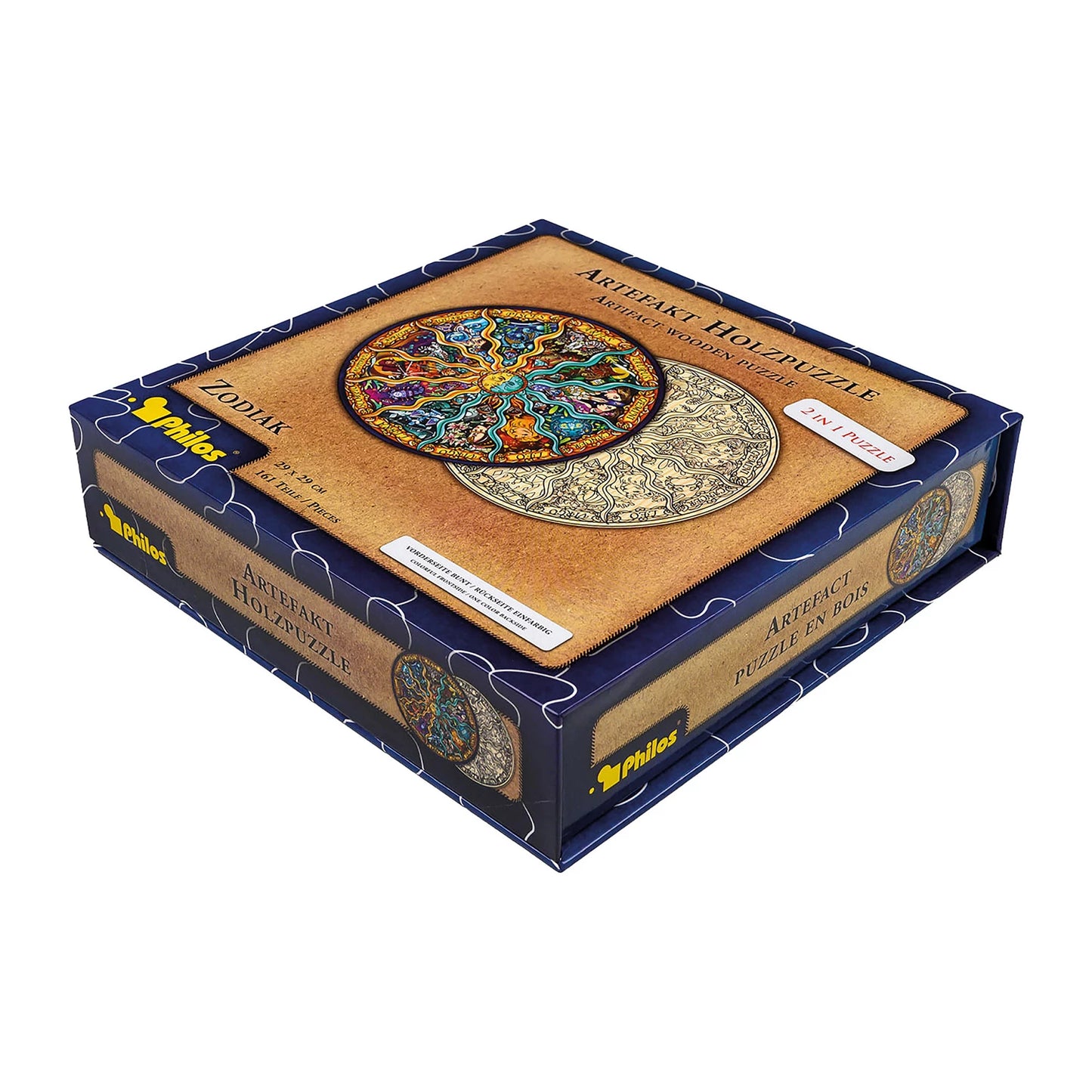 PUZZLE EN BOIS 2 EN 1 SIGNE ASTROLOGIQUE 161 PIÈCES