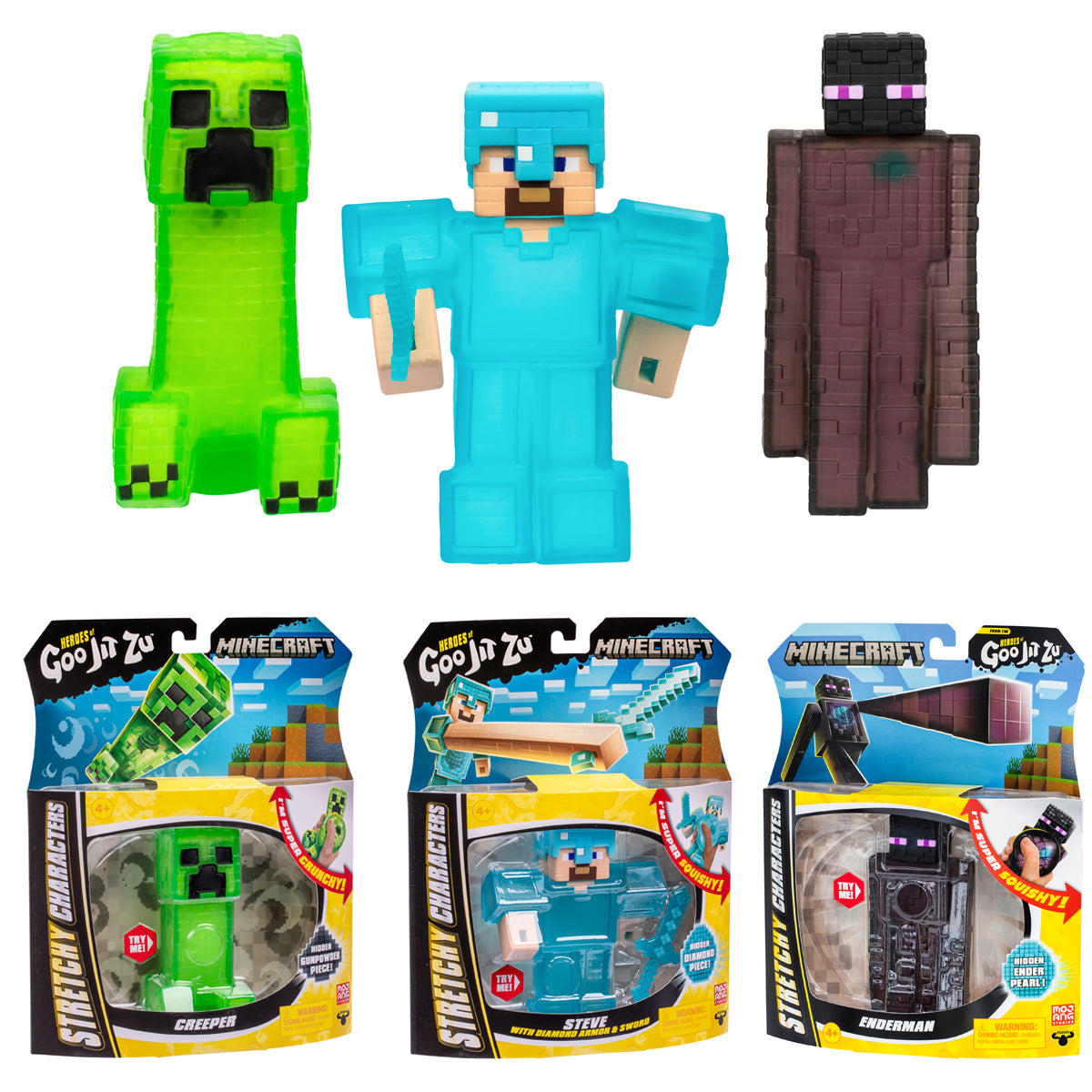 PACK HÉROS MINECRAFT HGJZ – GOO JIT ZU
