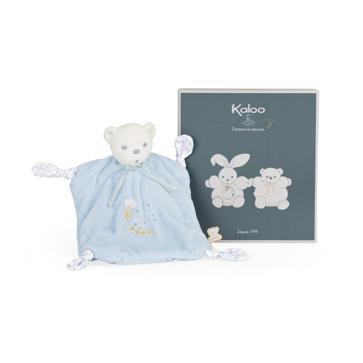 DOUDOU AUS PERLEN MIT KNOTEN UND BÄR – KALOO