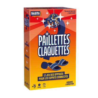 CLAQUETTES PAILLETÉES (F)