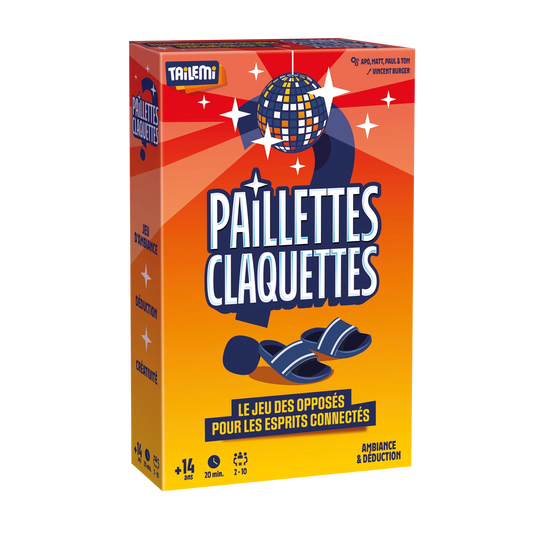 CLAQUETTES PAILLETÉES (F)