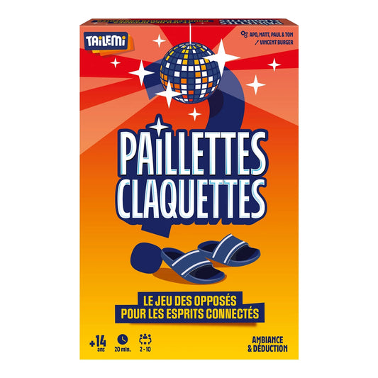 CLAQUETTES PAILLETÉES (F)
