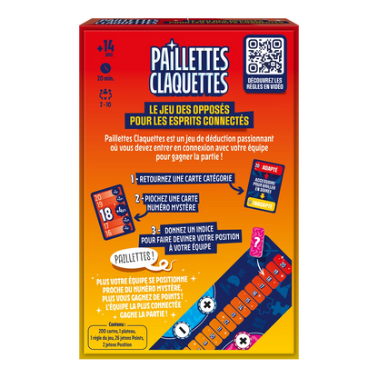 CLAQUETTES PAILLETÉES (F)