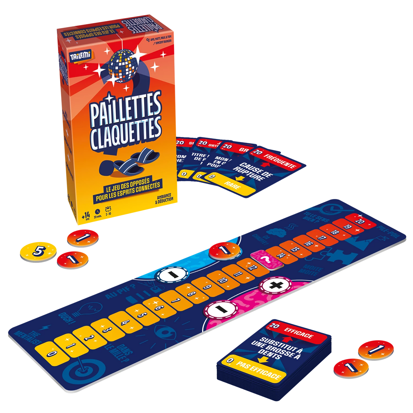 CLAQUETTES PAILLETÉES (F)