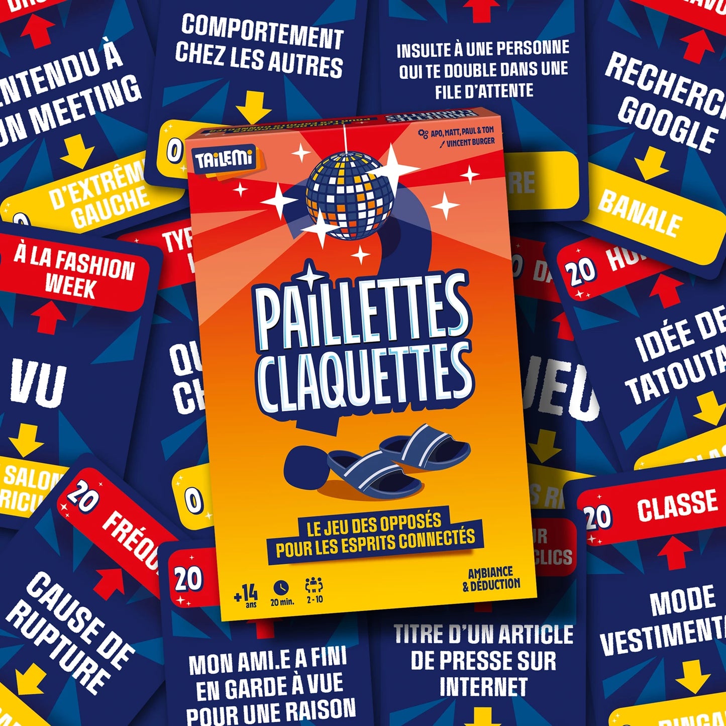 CLAQUETTES PAILLETÉES (F)