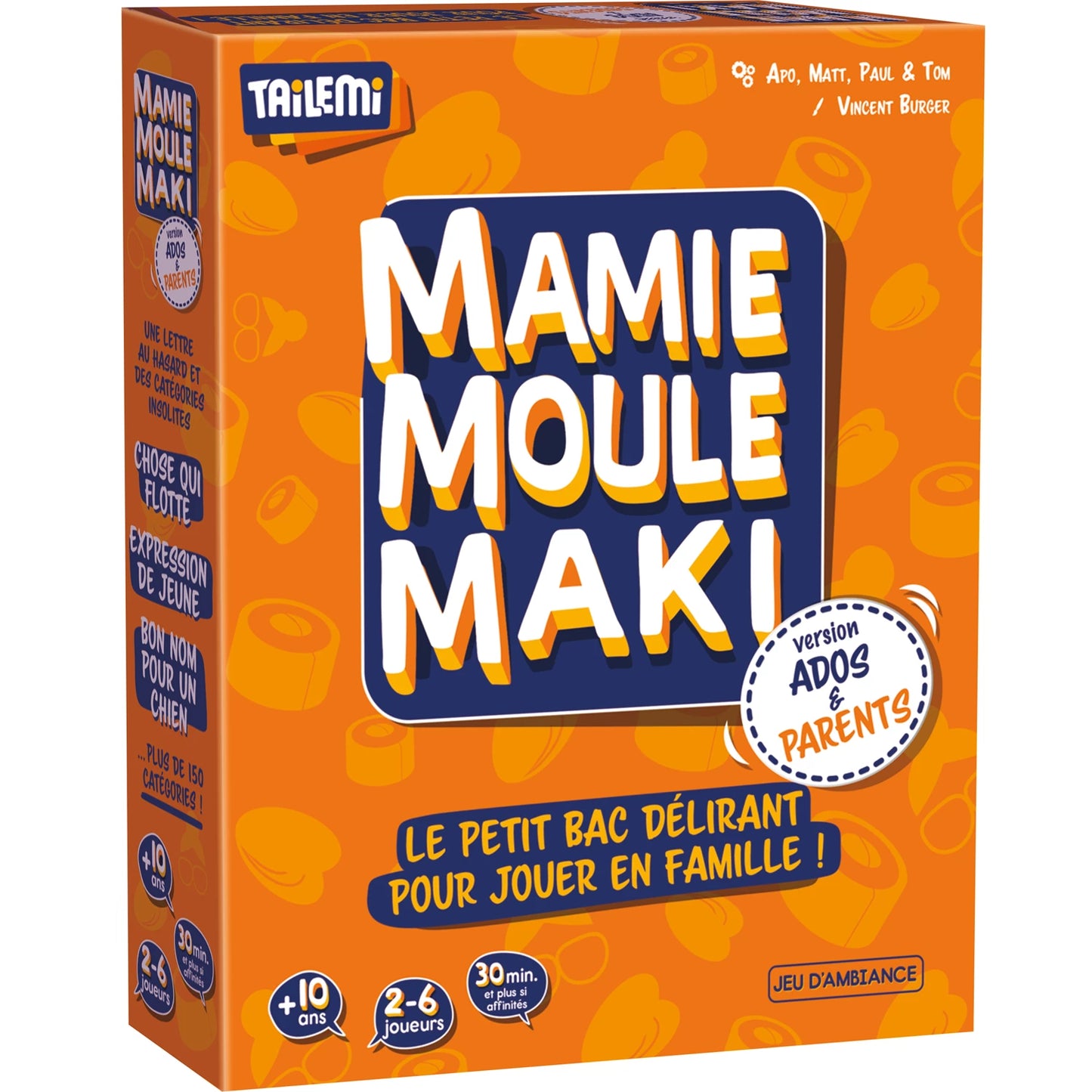 MAMIE MOULE MAKI - ADOLESCENTS & PARENTS (F)