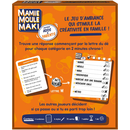 MAMIE MOULE MAKI - ADOLESCENTS & PARENTS (F)