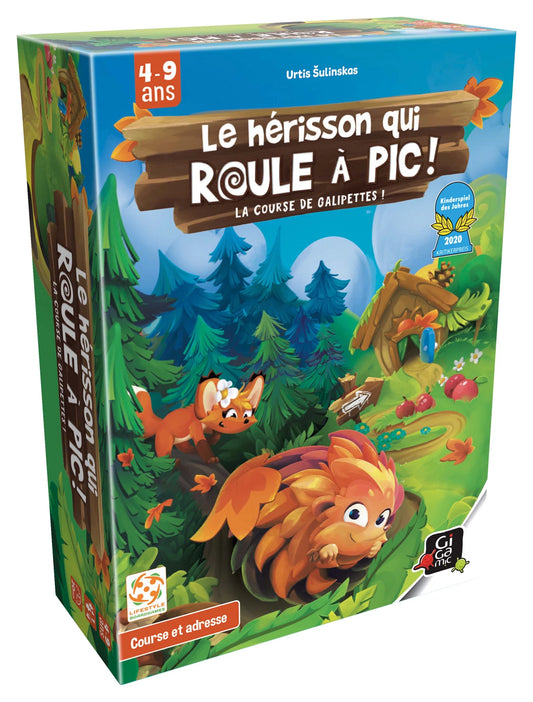 L'HÉRISSON QUI ROULE À PIC! (F)