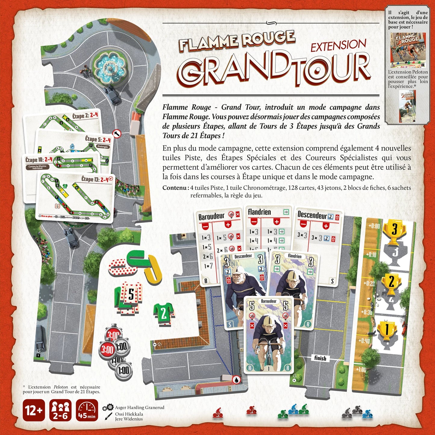 FLAMME ROUGE - GRAND TOUR (F)