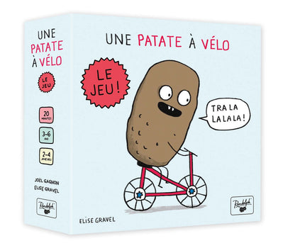 UNE POMME DE TERRE À VÉLO (F)