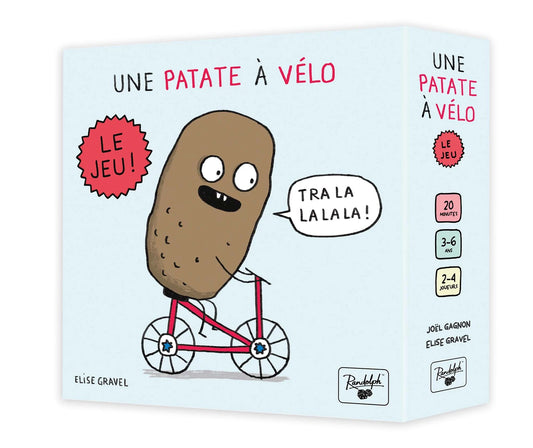 UNE POMME DE TERRE À VÉLO (F)