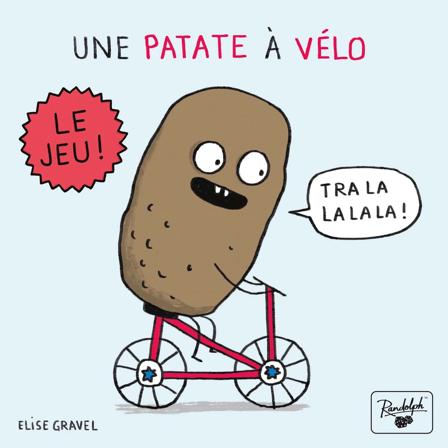 UNE POMME DE TERRE À VÉLO (F)