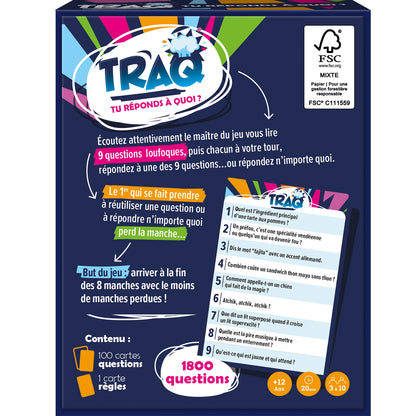 TRAQ - WORAUF ANTWORTEN SIE? (F)