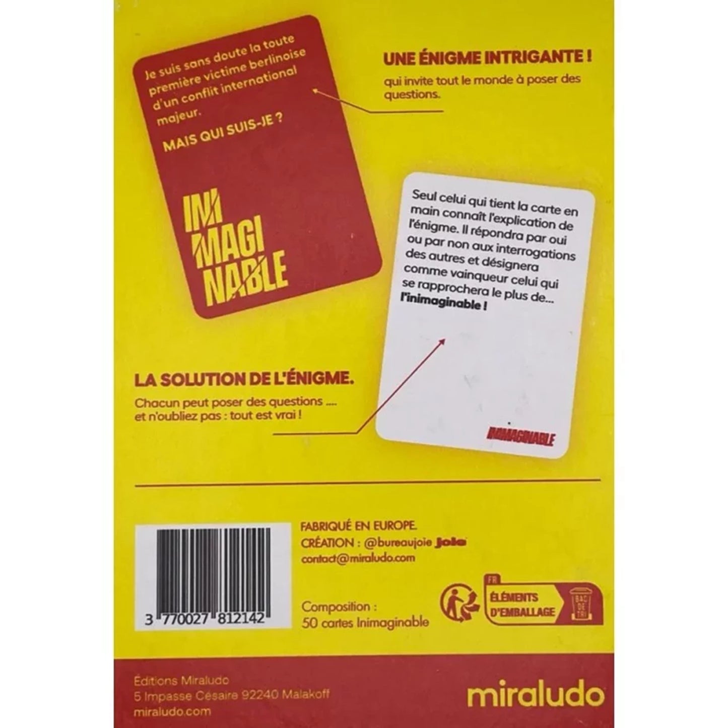 INIMMAGINABILE (F)