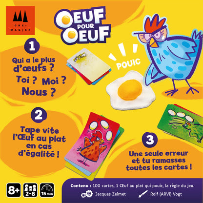 OEUF POUR OEUF (F)