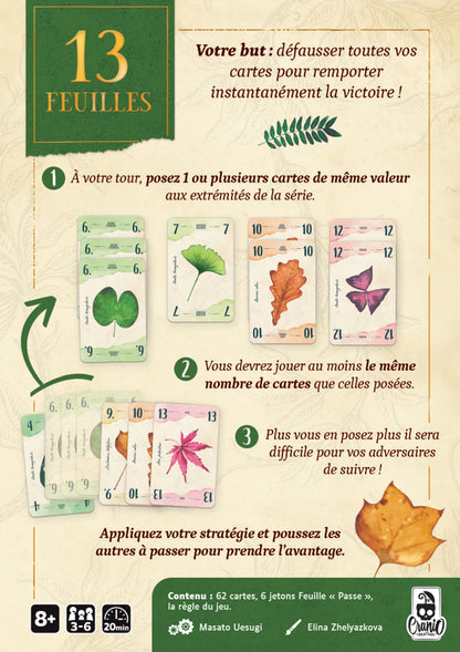 13 FEUILLES (F)