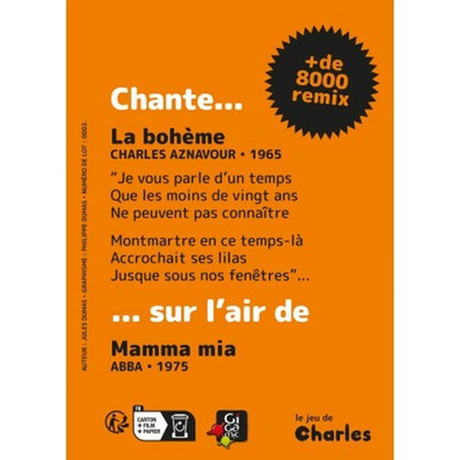 DAS SPIEL VON CHARLES (F)