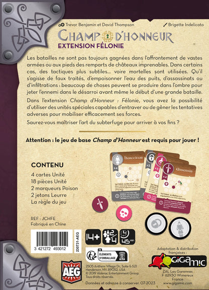 CRIME - EXTENSION CHAMP D'HONNEUR (F)