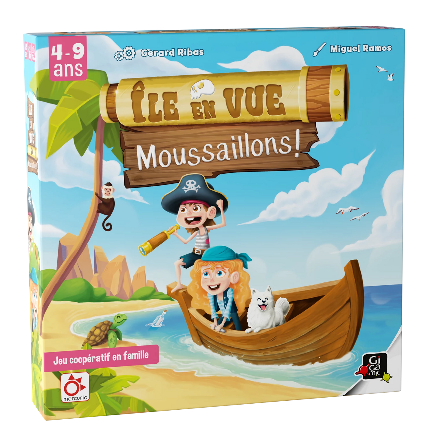 ÎLE EN VUE MOUSSAILLONS!