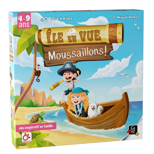 ÎLE EN VUE MOUSSAILLONS!