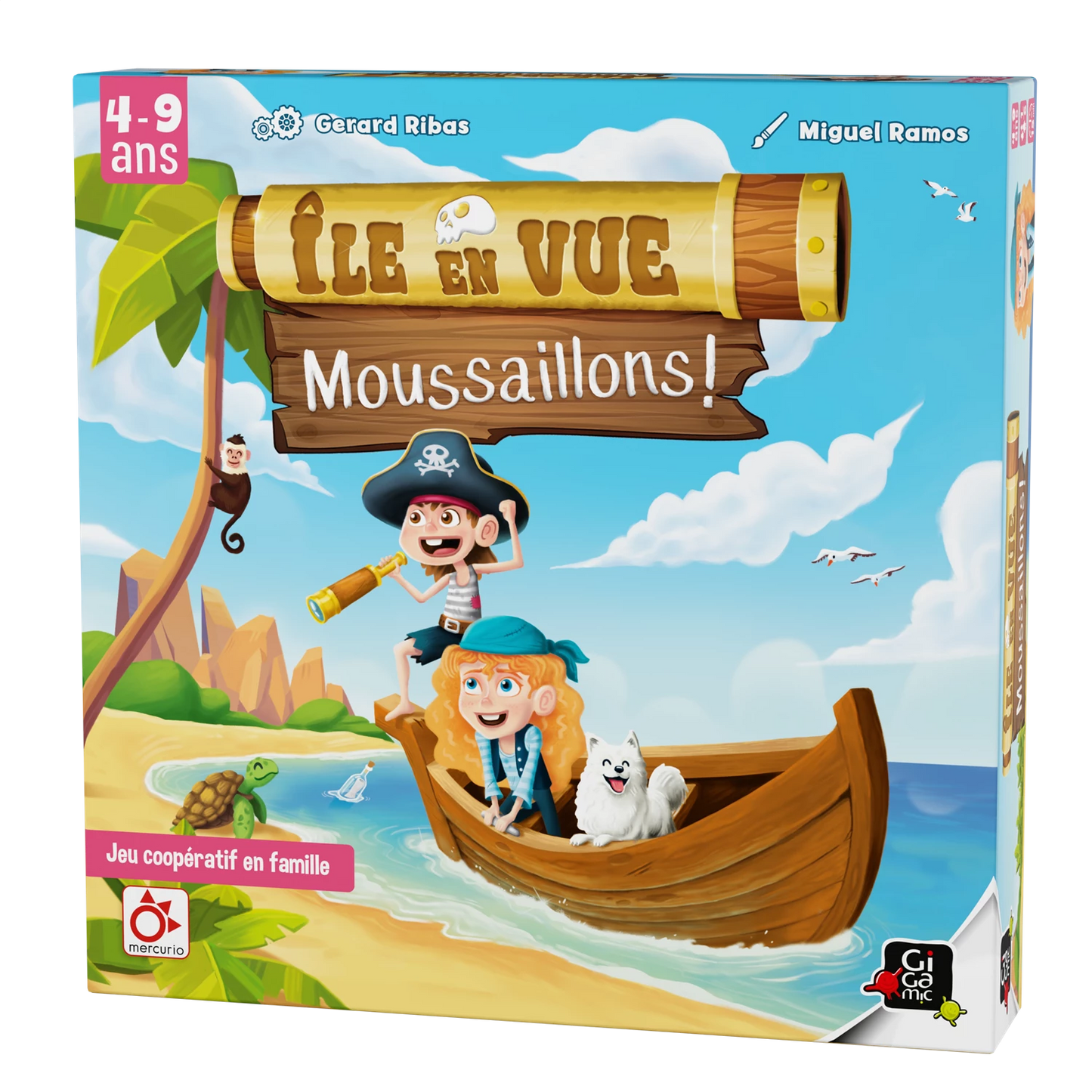 ÎLE EN VUE MOUSSAILLONS!
