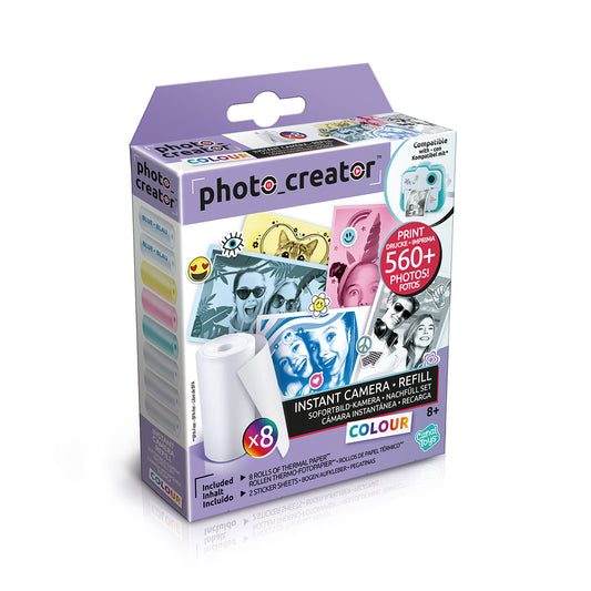 RICARICA COLORE PER MACCHINA FOTOGRAFICA ISTANTANEA – CANAL TOYS