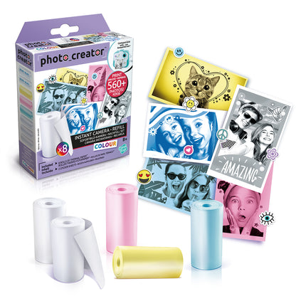 RECHARGE COULEUR POUR APPAREIL PHOTO INSTANTANÉ – CANAL TOYS