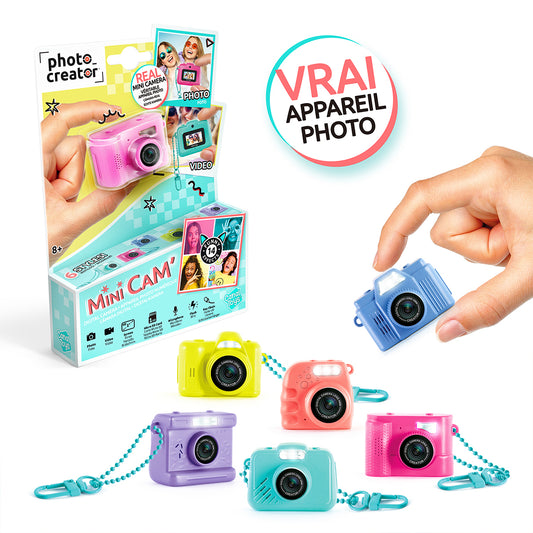 MINI CAM'D APPAREIL PHOTO NUMÉRIQUE – CANAL TOYS