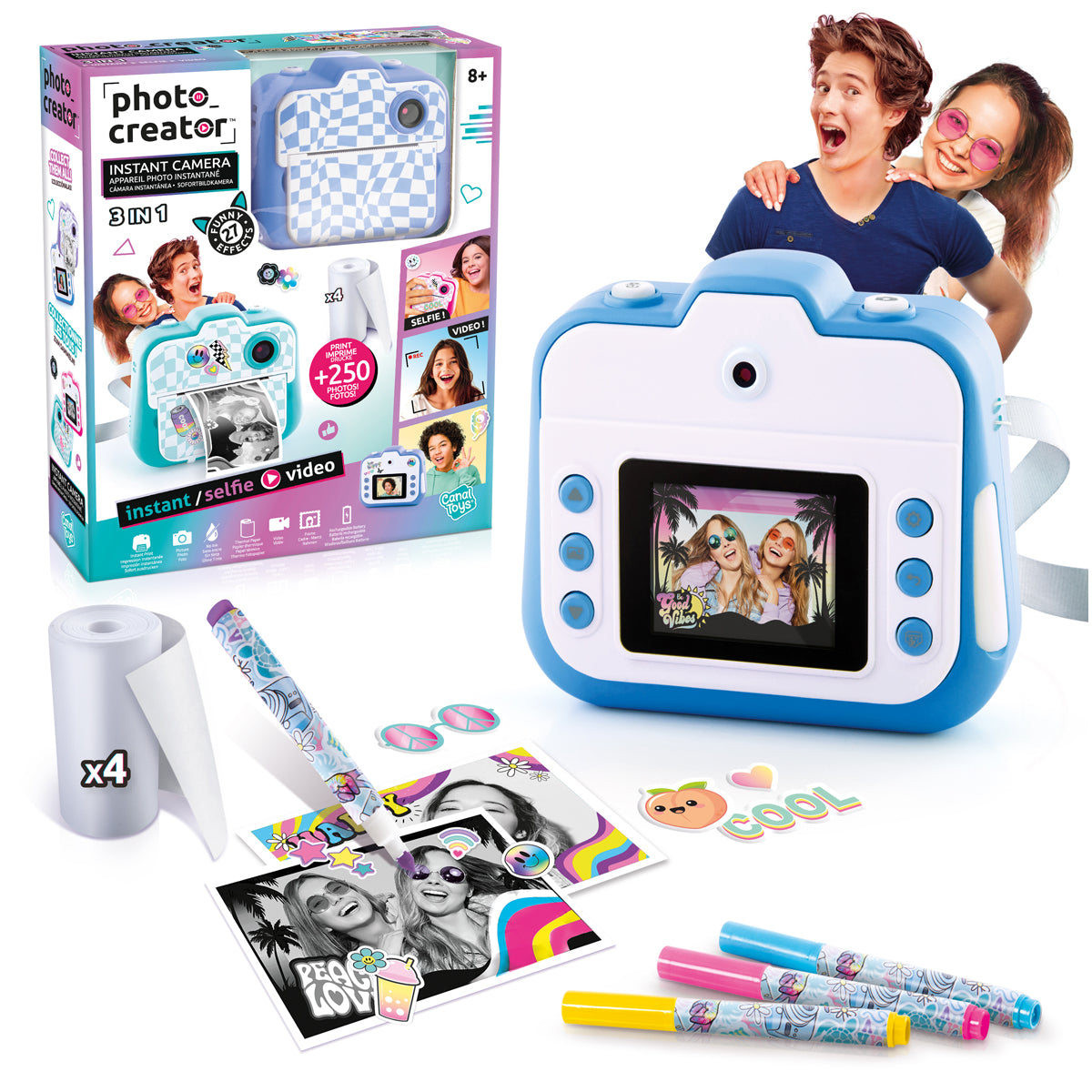 APPAREIL PHOTO INSTANTANÉ – CANAL TOYS
