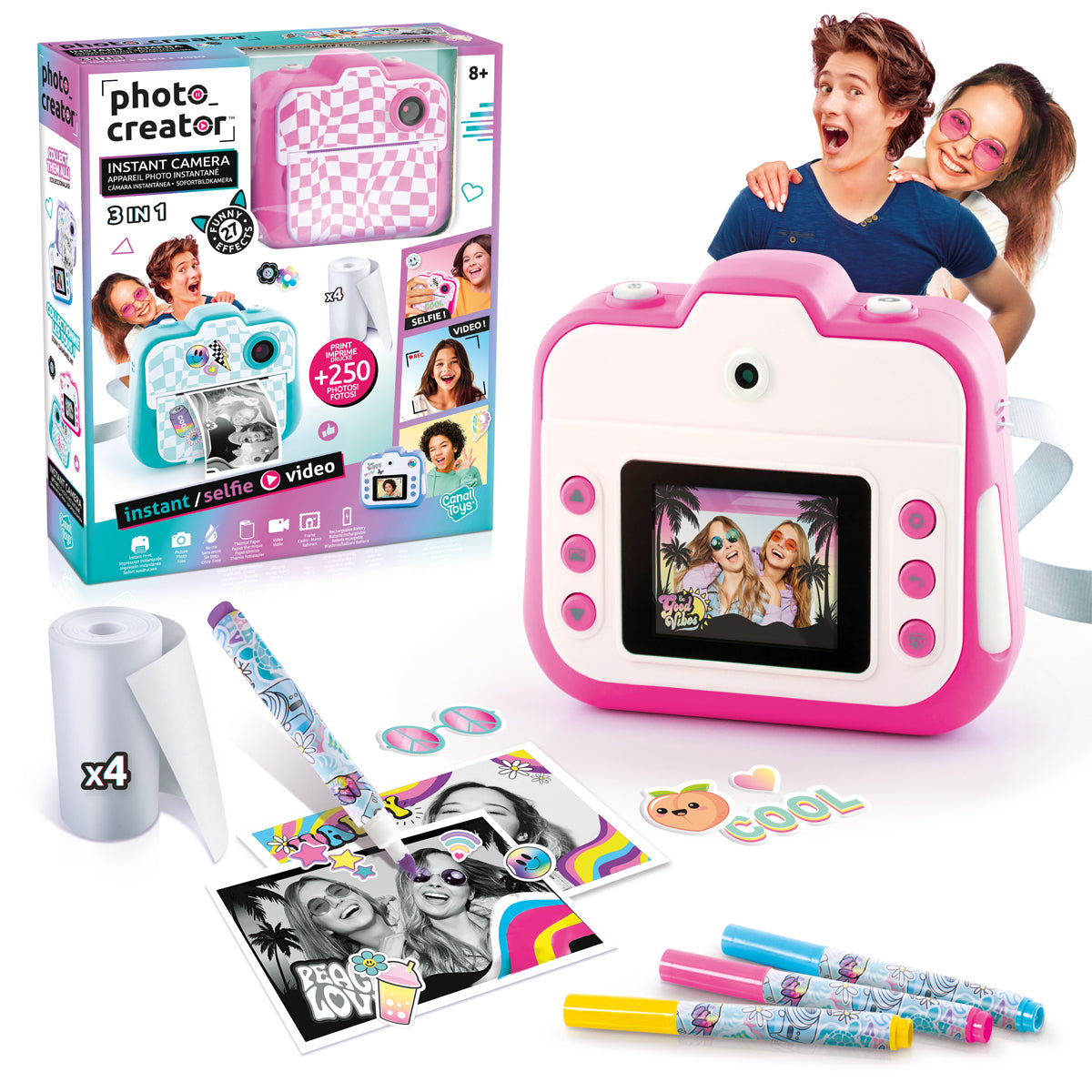 APPAREIL PHOTO INSTANTANÉ – CANAL TOYS