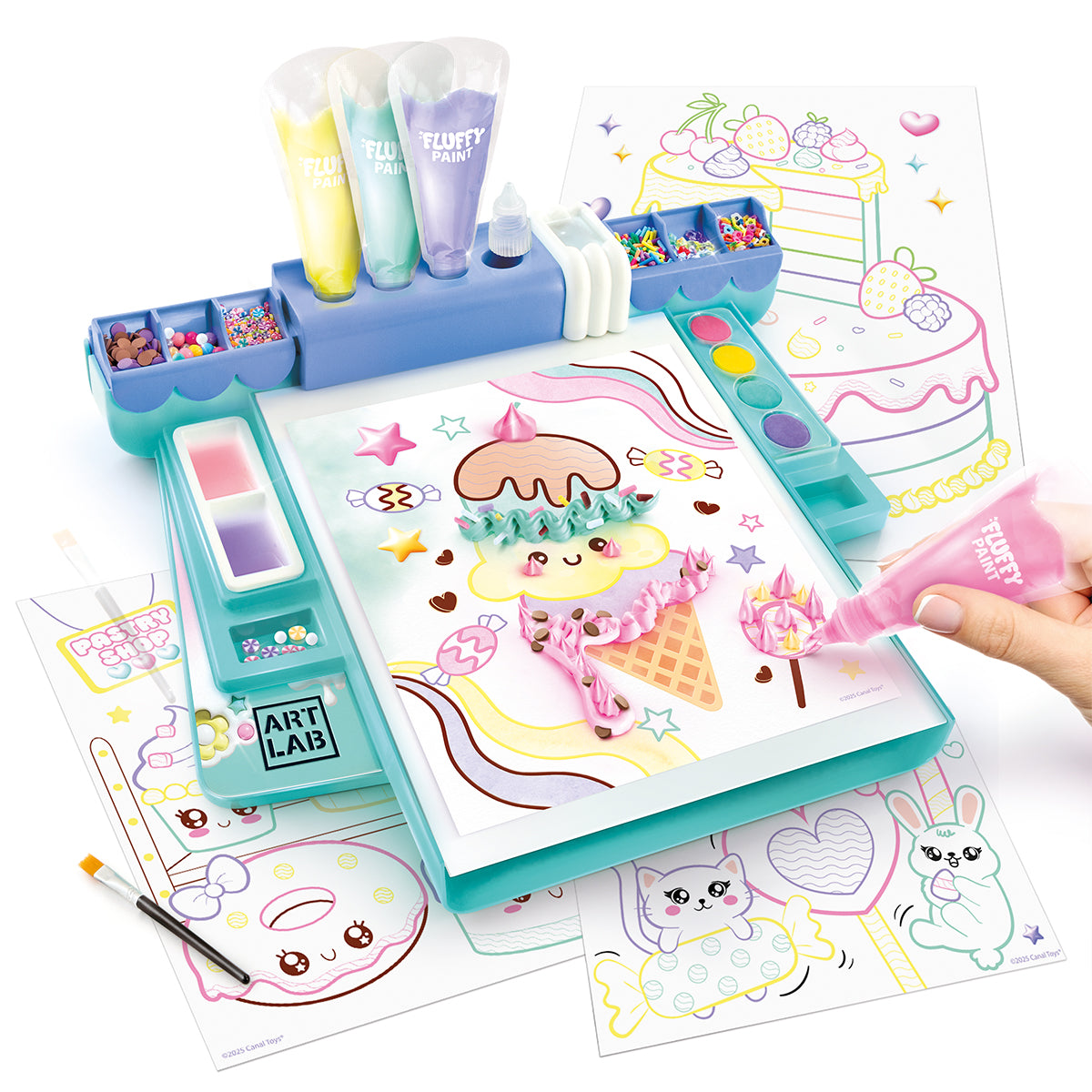 FLUFFY PAINT STUDIO – CANAL TOYS