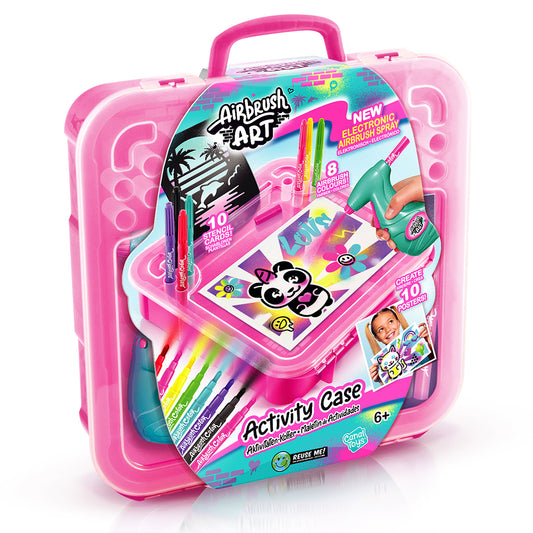 MALLETTE D’ACTIVITÉS D’ART À L’AÉROGRAPHE – CANAL TOYS