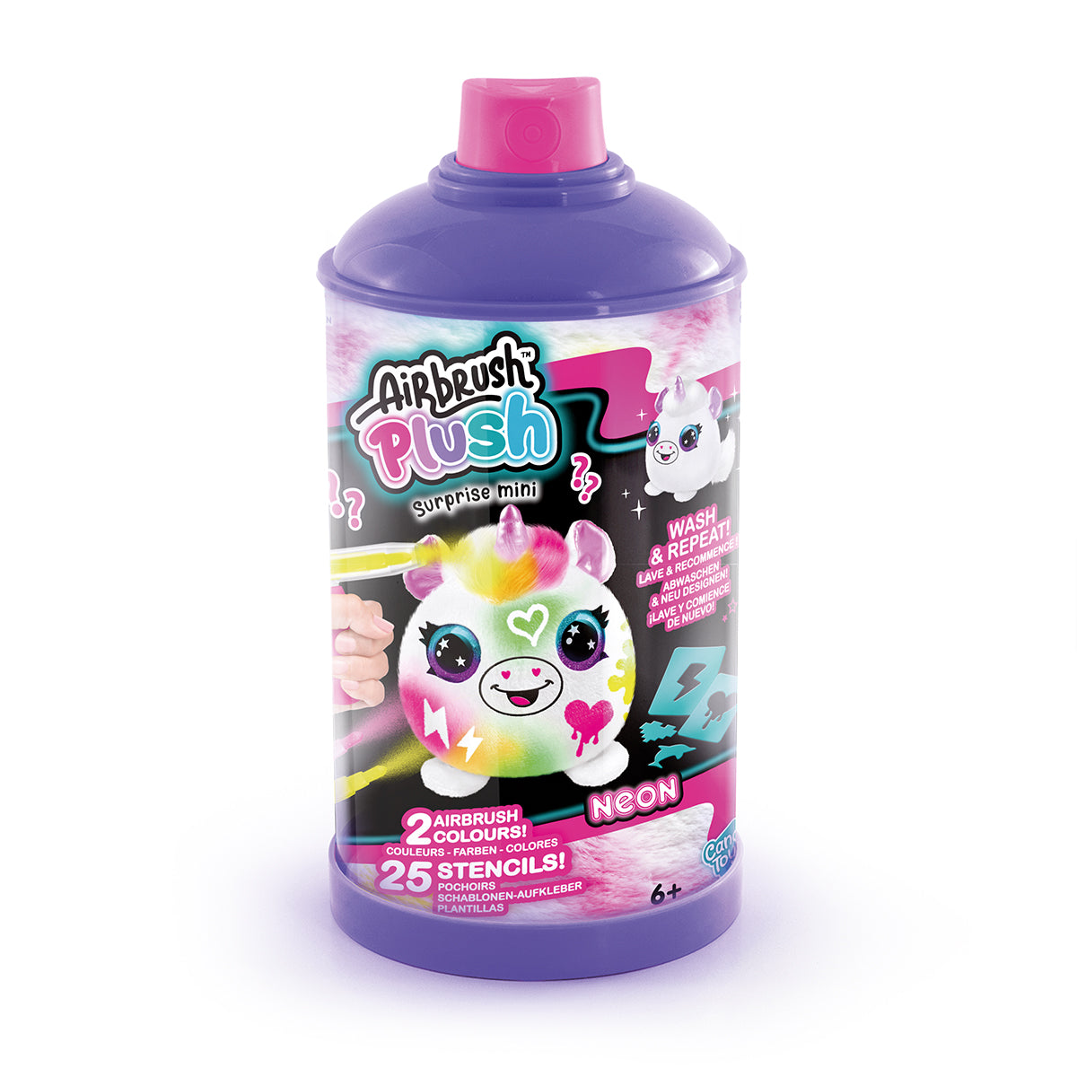 PELUCHE AEROGRAPHE – CANAL TOYS (LOT DE 6)