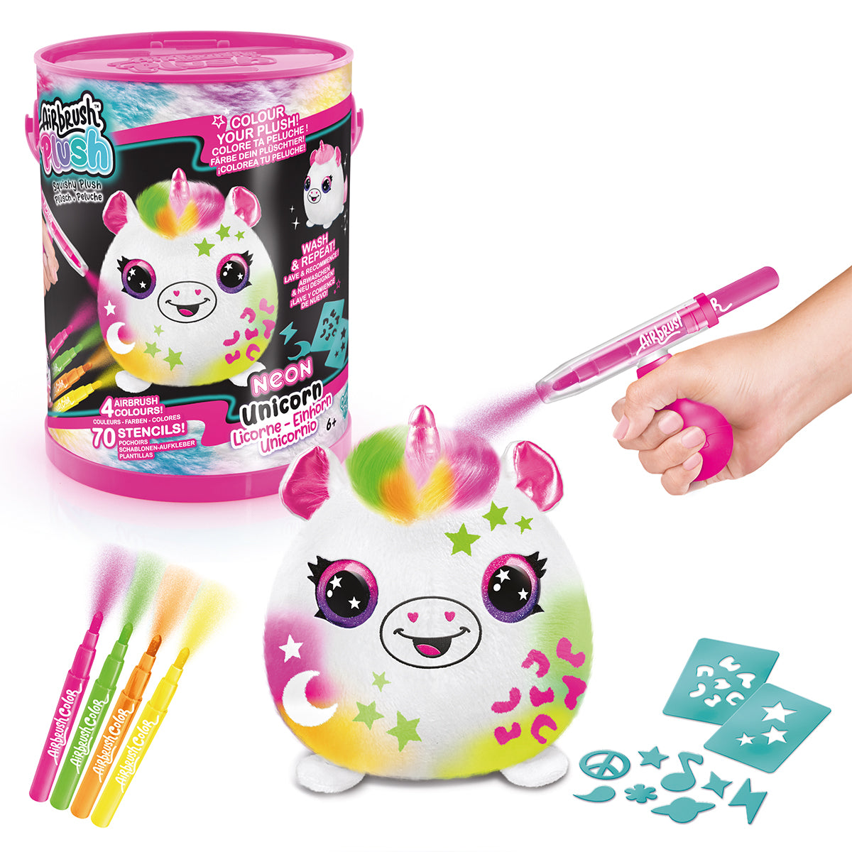 PELUCHE AÉROGRAPHE – CANAL TOYS