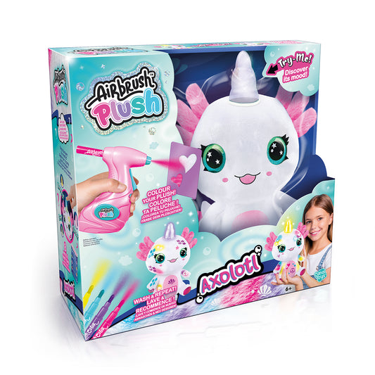 PELUCHE AÉROGRAPHE AXOLOTL – CANAL TOYS