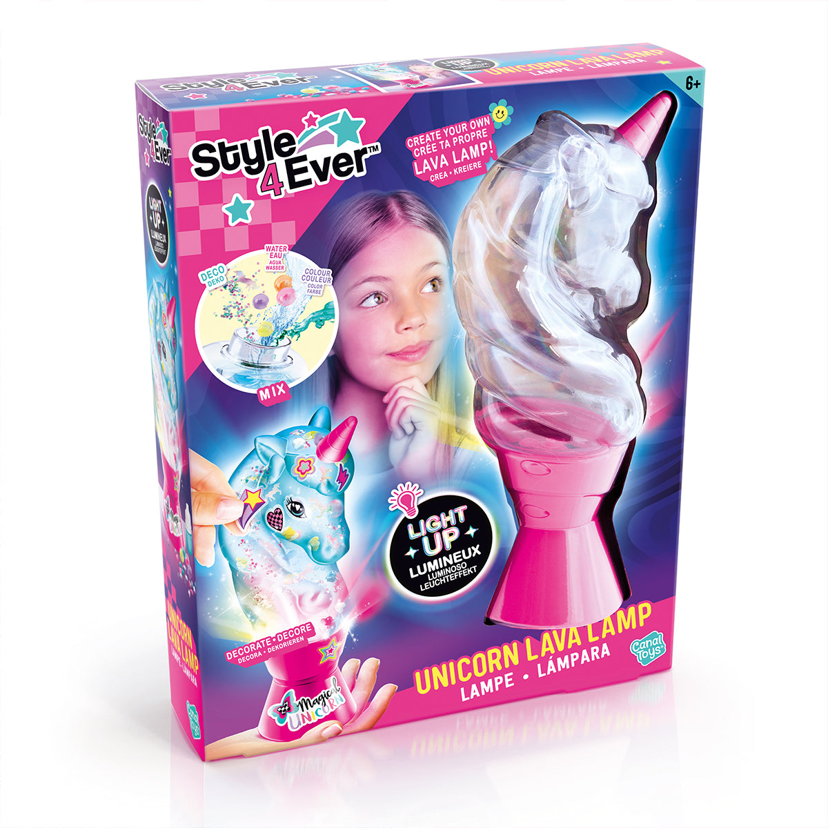 DIY EINHORN-LAVALAMPE – SPIELZEUG FÜR KANÄLE