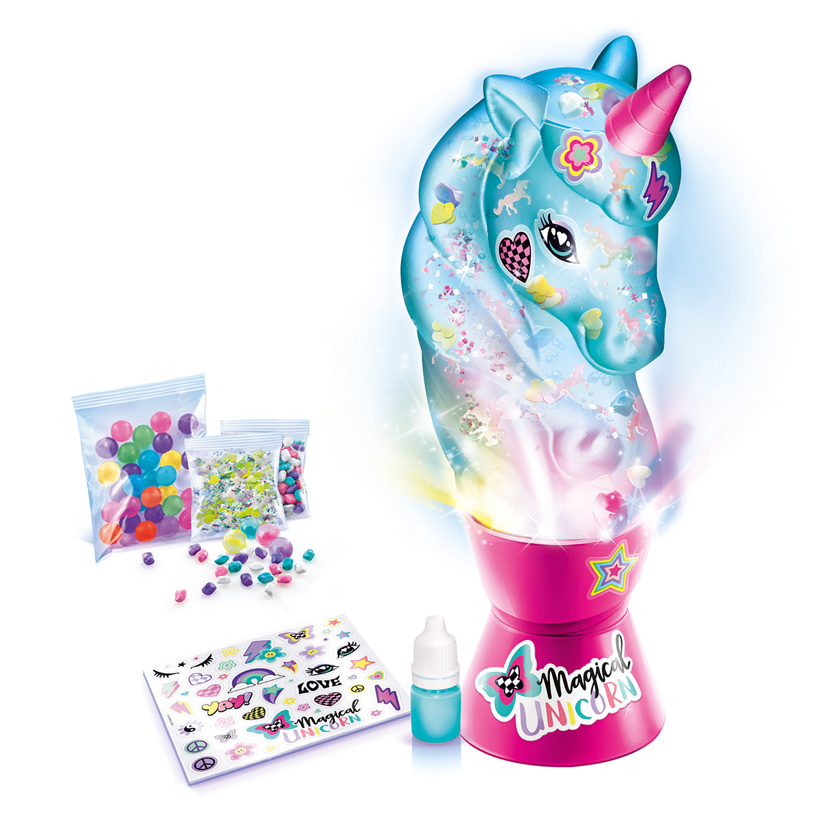 DIY EINHORN-LAVALAMPE – SPIELZEUG FÜR KANÄLE
